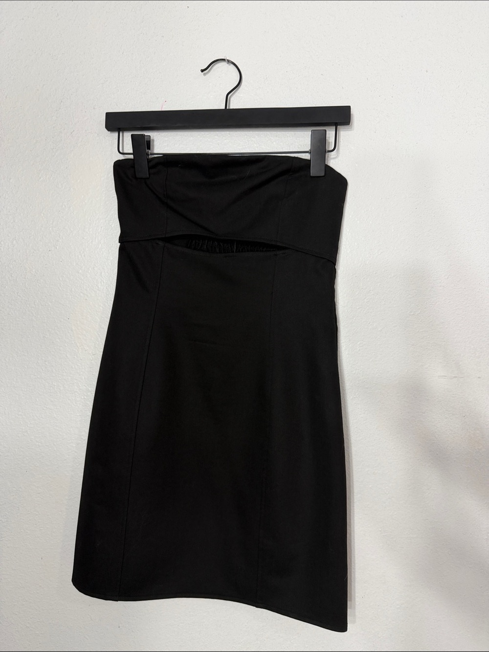 Zara Black Strapless Sheath Dress
